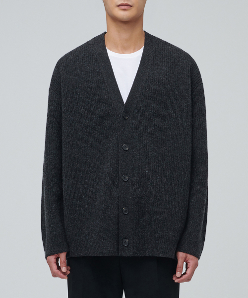 Lamswool オーバーサイズカーディガン