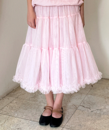 Tute Midi Skirt (Light Pink)