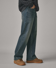 Verdnt（バーダント）の「Premium Semi-Wide Span Denim Pants [Sand Blue]（デニムパンツ）」