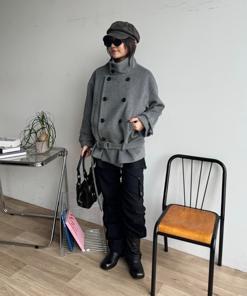 SHAGGIE(シャギー)の「ダブルハンドルアイレットミニボストンバッグ(ボストンバッグ・レディース・レッド/ブラウン/ブラック・FREE)」の11枚目の写真