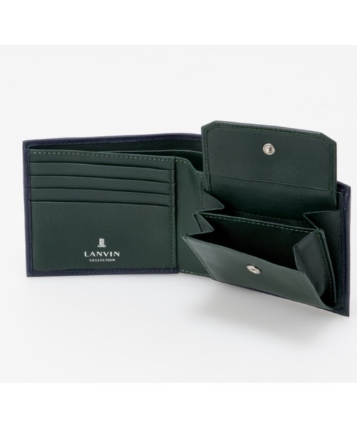 LANVIN COLLECTION（ランバン・コレクション）SHEEP LEATHER 二つ折り