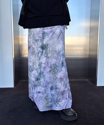 Ameri（アメリ）の「UND LANDSCAPE PRINT WAIST SLIT SKIRT（スカート）」