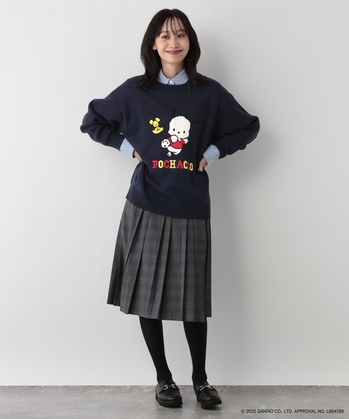 FOUND GOOD（ファウンドグッド）の「【サンリオキャラクターズ】ジャガードニット/31035187（ニット/セーター・レディース・ブルー系9/アイボリー/ホワイト系7/ネイビー・L/M）」の21枚目の写真