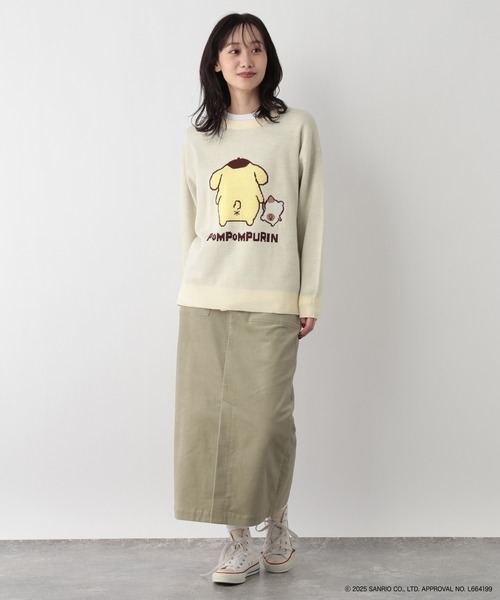 FOUND GOOD（ファウンドグッド）の「【サンリオキャラクターズ】ジャガードニット/31035187（ニット/セーター・レディース・ブルー系9/アイボリー/ホワイト系7/ネイビー・L/M）」の8枚目の写真