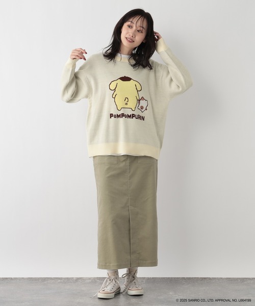 FOUND GOOD（ファウンドグッド）の「【サンリオキャラクターズ】ジャガードニット/31035187（ニット/セーター・レディース・ブルー系9/アイボリー/ホワイト系7/ネイビー・L/M）」の9枚目の写真