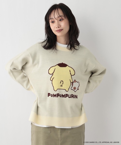 FOUND GOOD（ファウンドグッド）の「【サンリオキャラクターズ】ジャガードニット/31035187（ニット/セーター・レディース・ブルー系9/アイボリー/ホワイト系7/ネイビー・L/M）」の10枚目の写真