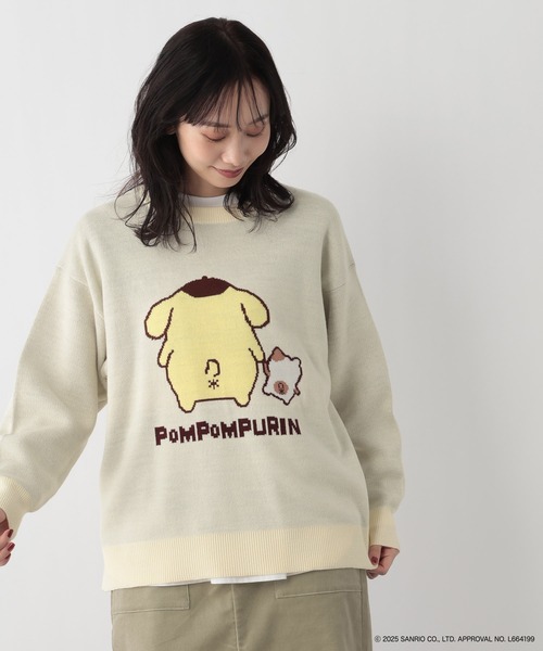 FOUND GOOD（ファウンドグッド）の「【サンリオキャラクターズ】ジャガードニット/31035187（ニット/セーター・レディース・ブルー系9/アイボリー/ホワイト系7/ネイビー・L/M）」の11枚目の写真