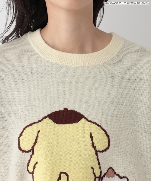FOUND GOOD（ファウンドグッド）の「【サンリオキャラクターズ】ジャガードニット/31035187（ニット/セーター・レディース・ブルー系9/アイボリー/ホワイト系7/ネイビー・L/M）」の16枚目の写真