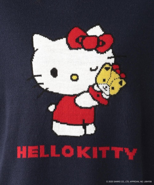 FOUND GOOD（ファウンドグッド）の「【サンリオキャラクターズ】ジャガードニット/31035187（ニット/セーター・レディース・ブルー系9/アイボリー/ホワイト系7/ネイビー・L/M）」の7枚目の写真