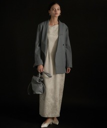 LE'RURE（リルアー）の「Irregular collar design jacket（テーラードジャケット）」