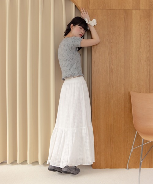 REMOON（リムーン）の「コットンレーススカート（スカート・レディース・オフホワイト・FREE）」の8枚目の写真