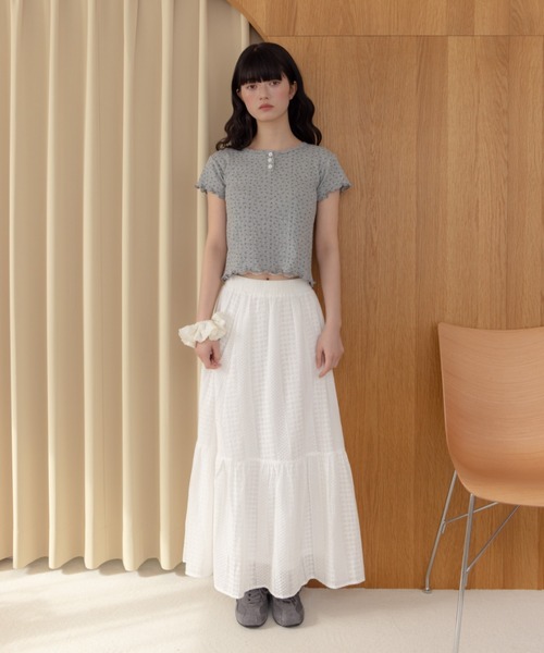 REMOON（リムーン）の「コットンレーススカート（スカート・レディース・オフホワイト・FREE）」の14枚目の写真