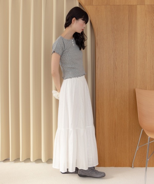 REMOON（リムーン）の「コットンレーススカート（スカート・レディース・オフホワイト・FREE）」の11枚目の写真