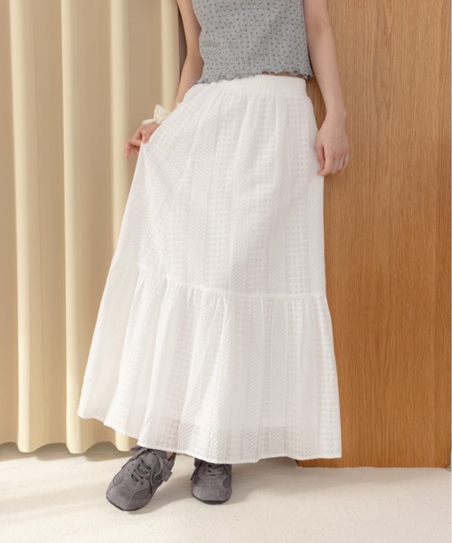 REMOON（リムーン）の「コットンレーススカート（スカート・レディース・オフホワイト・FREE）」の19枚目の写真
