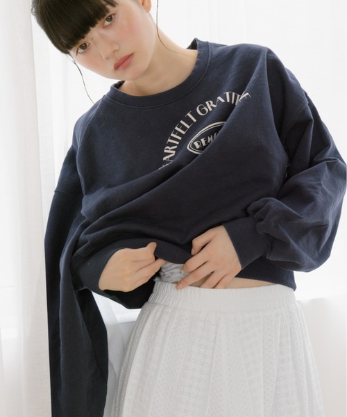 REMOON（リムーン）の「コットンレーススカート（スカート・レディース・オフホワイト・FREE）」の2枚目の写真