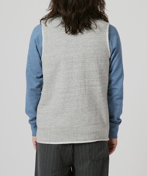 FLISTFIA(フリストフィア)の「FLISTFIA Zip Veat / ZV01016 秋服 冬服(ベスト・メンズ・モカ/ヘザーグレー・3/2/4)」の10枚目の写真