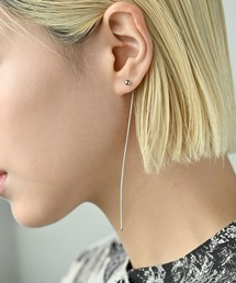 funda mine（ファンダマイン）の「サージカルロングチェーンピアス（ピアス（両耳用））」