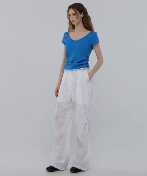 CHICKS(チックス)の「Punching Parachute Pants White(その他パンツ・レディース・ホワイト・FREE)」の5枚目の写真