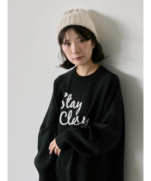 セール】ロゴニットプルオーバー（ニット/セーター）｜Samansa Mos2