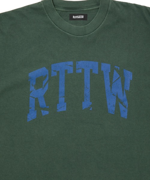 ROTTWEILER（ロットワイラー）の「RTTW TEE（Tシャツ/カットソー・メンズ・グリーン/スミクロ・S/M/L/XL）」の9枚目の写真
