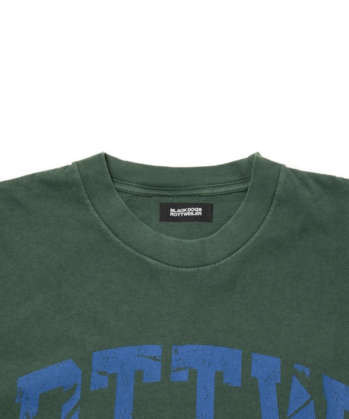 ROTTWEILER（ロットワイラー）の「RTTW TEE（Tシャツ/カットソー・メンズ・グリーン/スミクロ・S/M/L/XL）」の10枚目の写真