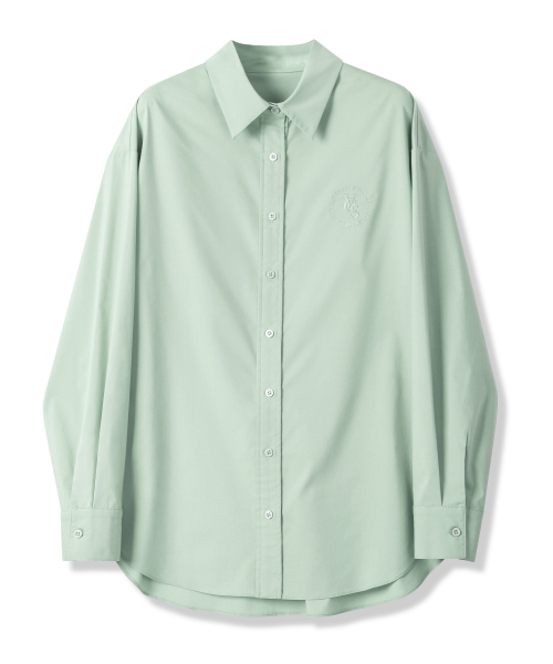 Vivacious(ビバシャス)の「Mer Overfit Shirt - 6COL(シャツ/ブラウス・レディース・ミント/ホワイト/スカイブルー/ピンク/ブルー/ネイビー・SMALL/MEDIUM)」の13枚目の写真
