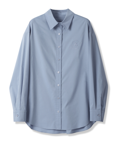Vivacious(ビバシャス)の「Mer Overfit Shirt - 6COL(シャツ/ブラウス・レディース・ミント/ホワイト/スカイブルー/ピンク/ブルー/ネイビー・SMALL/MEDIUM)」の17枚目の写真