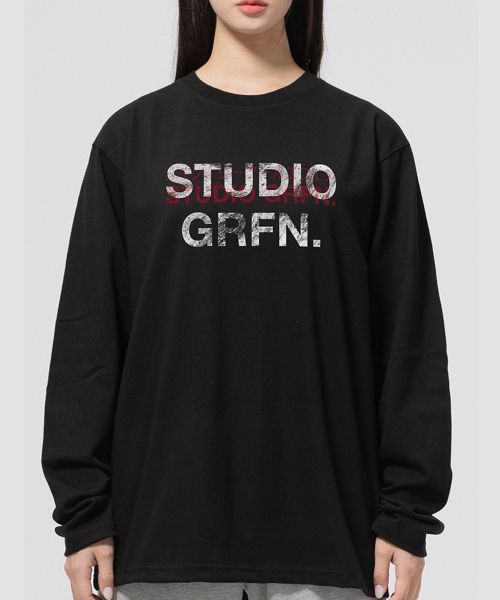 GRANFINNY(グランフィニ)の「東京スタジオ レギュラーロングスリーブ - ブラック(Tシャツ/カットソー・レディース・ブラック・LARGE/X-LARGE/MEDIUM)」の3枚目の写真