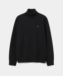 UNIFORM BRIDGE（ユニフォームブリッジ）の「merino wool turtle neck knit black（ニット/セーター）」