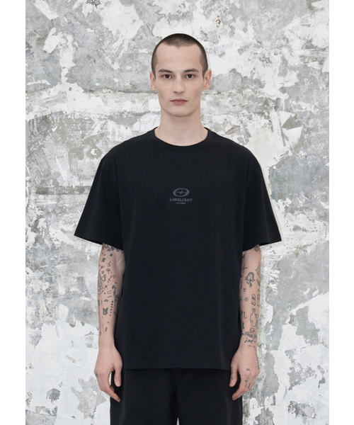 LIMELIGHT APPAREL(ライムライトアパレル)の「アパレルスタライトロゴTシャツ(ブラック/グレー)(Tシャツ/カットソー・メンズ・その他・SMALL/MEDIUM/LARGE/X-LARGE)」の1枚目の写真