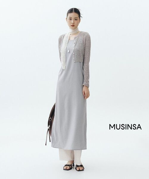 HANE(ハネ)の「シアリブドカーディガン_Gray Mute(カーディガン/ボレロ・レディース・その他・SMALL/MEDIUM)」の5枚目の写真