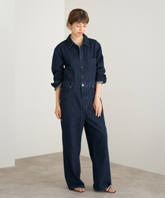 Maison IENAデニムジャンプスーツ（つなぎ/オールインワン）｜IENA