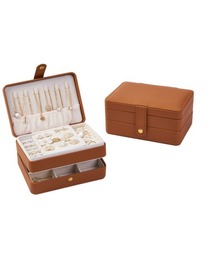 BACKYARD FAMILY（バックヤードファミリー）の「ジュエリーボックス 2段式携帯用 pmykc04（収納グッズ・メンズ）」