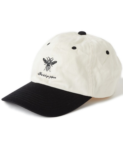 FAT（エフエイティー）の「WILSON（キャップ・メンズ・オフホワイト/レッド/ブラウン/ベージュ・ONE SIZE）」の2枚目の写真