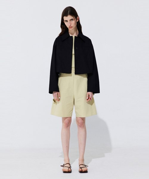 WNDERKAMMER(ブンダーカンマー)の「ベルト付きコットンバermudaパンツ_オリーブ(その他パンツ・レディース・その他・MEDIUM/SMALL/X-SMALL)」の11枚目の写真