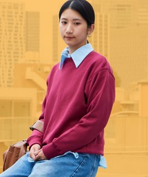 ROOPTOKYO | ベーシック 裏毛仕様 中肉厚生地 クルーネックスウェット 秋服 2026年秋冬(スウェット)