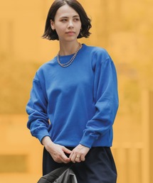 ベーシック 裏毛仕様 中肉厚生地 クルーネックスウェット トレーナー 秋服 2026年秋冬