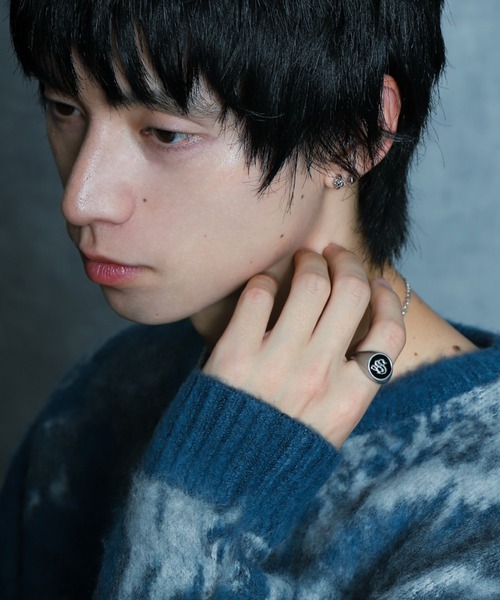 WEGO（ウィゴー）の「WEGO/イニシャルボリュームリング（リング・メンズ・その他4/その他3/その他2/その他1・FREE）」の7枚目の写真