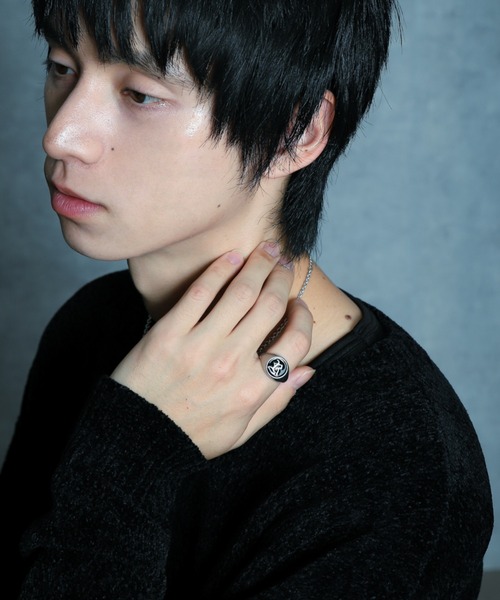 WEGO（ウィゴー）の「WEGO/イニシャルボリュームリング（リング・メンズ・その他4/その他3/その他2/その他1・FREE）」の12枚目の写真