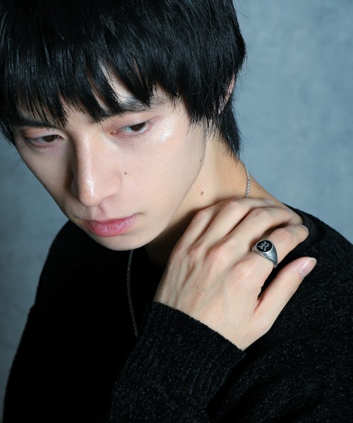 WEGO（ウィゴー）の「WEGO/イニシャルボリュームリング（リング・メンズ・その他4/その他3/その他2/その他1・FREE）」の13枚目の写真