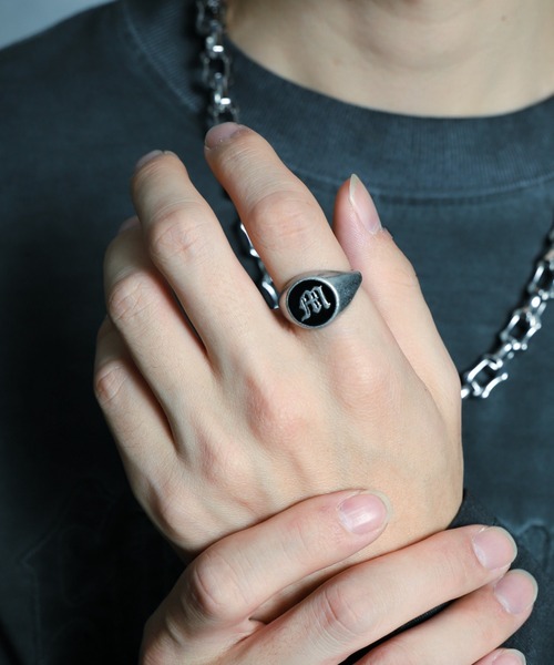 WEGO（ウィゴー）の「WEGO/イニシャルボリュームリング（リング・メンズ・その他4/その他3/その他2/その他1・FREE）」の14枚目の写真