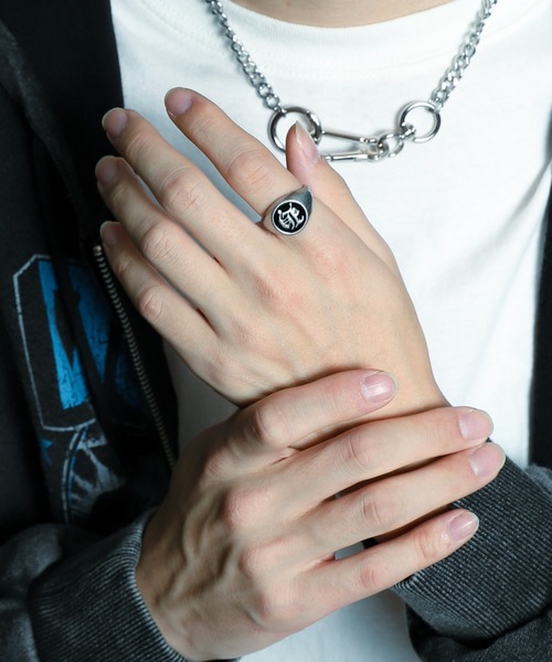 WEGO（ウィゴー）の「WEGO/イニシャルボリュームリング（リング・メンズ・その他4/その他3/その他2/その他1・FREE）」の18枚目の写真