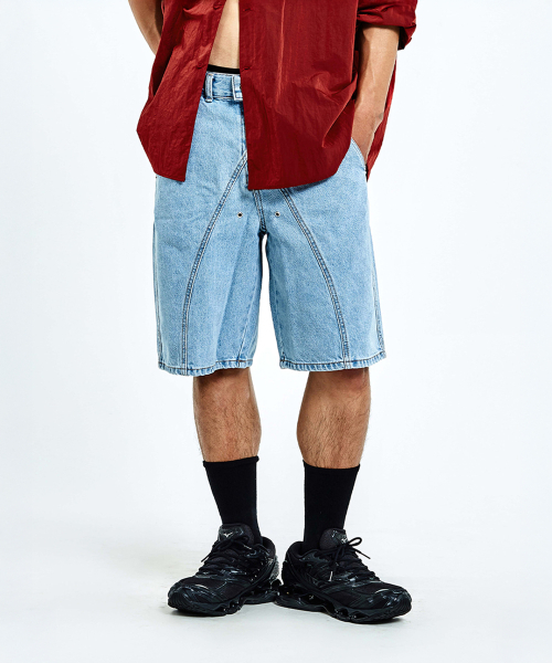 51%(フィフティーワンパーセント)の「Tunnel lining short pants Denim - Blue(その他パンツ・メンズ・その他・SMALL/MEDIUM/LARGE)」の1枚目の写真