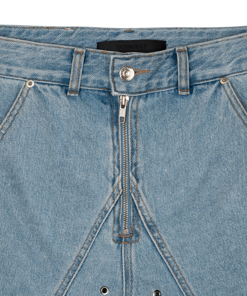 51%(フィフティーワンパーセント)の「Tunnel lining short pants Denim - Blue(その他パンツ・メンズ・その他・SMALL/MEDIUM/LARGE)」の4枚目の写真