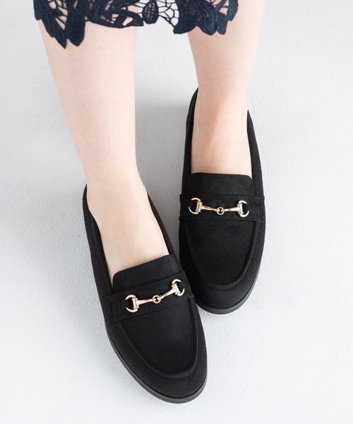 JELLY BEANS(ジェリービーンズ)の「ゴールドビットローファー(211-57362)JELLY BEANS(ジェリービーンズ)(ローファー・レディース・ダークブラウン/ブラック系・22.5/23/23.5/24/24.5)」の11枚目の写真