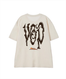 VGPファイヤーロゴ半袖Tシャツクリーム