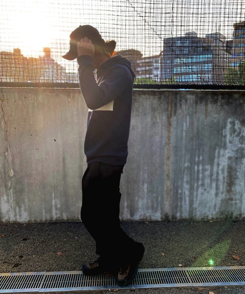 NO NEED（ノーニード）の「ブロックスジャカードパーカー（パーカー・メンズ・グリーン/ホワイト/ネイビー・M/L）」の20枚目の写真