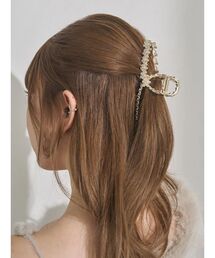 EATME | フラワービジューヘアクリップ(バレッタ/ヘアクリップ)