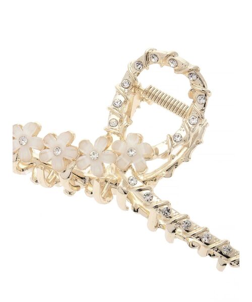 EATME（イートミー）の「フラワービジューヘアクリップ（バレッタ/ヘアクリップ・レディース・ゴールド・FREE）」の5枚目の写真