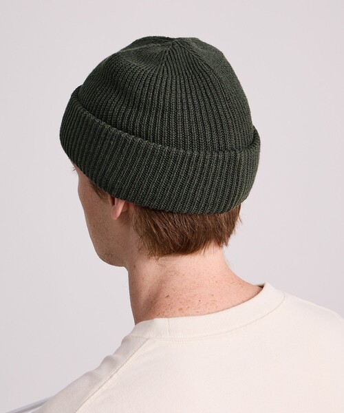Saturdays NYC（サタデーズ ニューヨークシティ ）の「SNYC Solid Beanie（ニットキャップ/ビーニー・メンズ・ブラック/オリーブ/イエロー・FREE）」の6枚目の写真